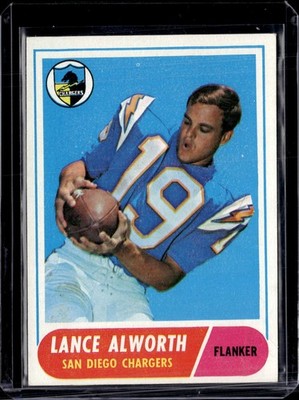1968 Topps #193 Lance Alworth San Diego Chargers (HOF) NR-MINT