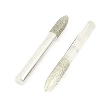 2 Pièces 6 Mm Dia Tige Pour Meulage Diamant Point De Fixation Longueur 60 Mm