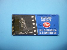 1967/78 POST CEREAL NHL HOCKEY STAR FLIP BOOK #4 M. PRONOVOST JACQUES LAPERRIERE