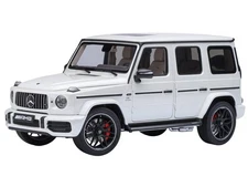 2019 MERCEDES-BENZ AMG G63 BRILLIANT WHITE 1/18 MODEL CAR BY AUTOART 76356