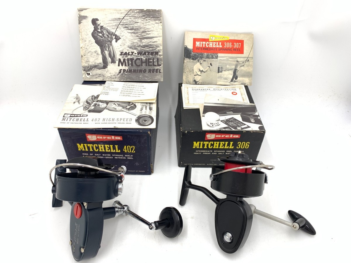 Garcia Mitchell 306/402 HIGH-SPEED SALTWATER Surf Spinning REEL