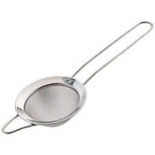 Small Tea Strainer Stainless Steel Sieve Mesh Loose Leaf Infuser Kitchen UK