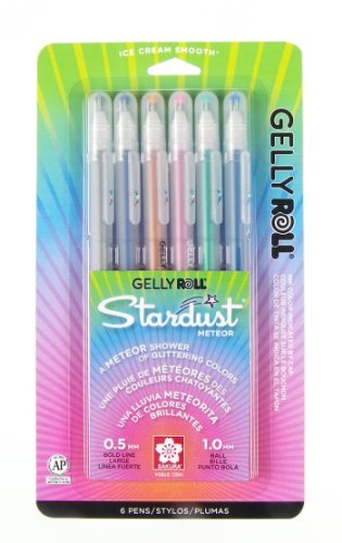 Sakura Gelly Roll Ball Pen Moonlight Daylight 0.6mm Fine 5/Pk