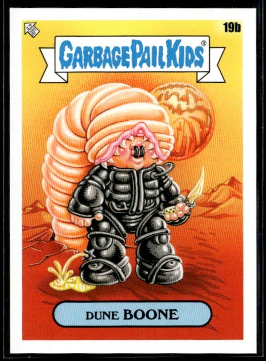 2022 Topps Garbage Pail Kids Book Worms #19b Dune Boone  NS01R03A