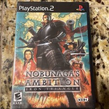 Nobunaga's Ambition: Iron Triangle (PS2) Brand New Sealed! Rare Fast Ship!