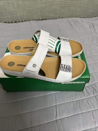 Dr Brinkmann Womens 700221-03 White Leather Sandals/ UK 8.5 / EU 42/ - Picture 8 of 11
