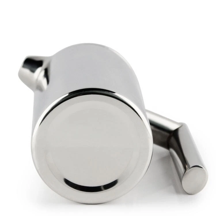 Nuevo pequeño acero inoxidable prensa francesa 12 oz émbolo de café olla cafetera tetera Foto 3 de 4