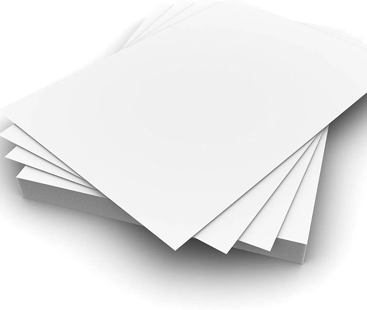 100 Sheets White A4 Thick 160gsm Cardstock Craft Papers for Card 