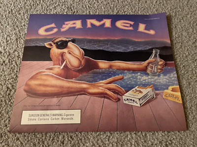 Vintage 1991 JOE CAMEL CIGARETTES Print Ad 1990s HOT TUB | eBay