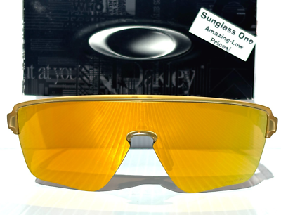 NEW Oakley CORRIDOR SQ Matte Trans Light Curry PRIZM 24K Gold