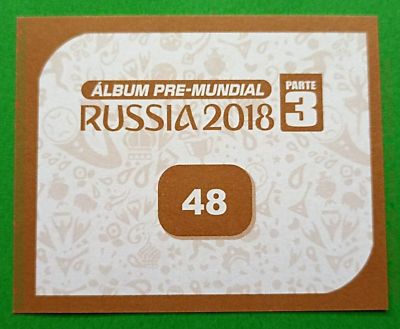 2018 3R RUSSIA PRE WORLD CUP FIFA #48 CROATIA SOCCER TEAM Sticker