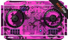 Pioneer DDJ-FLX6 GT Skin  Camo Pink  Protective Decal  StyleFlip Skins