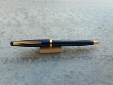 BALLPOINT PEN (BOLIGRAFO) DE CROSS MODELO SOLO RESINA AZUL Y DORADO AÑOS 2010