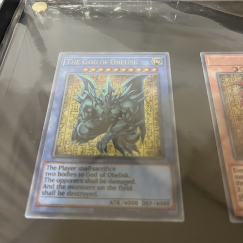 Nuevas tarjetas conmemorativas de Dios egipcio de acero inoxidable de acero inoxidable de YuGiOh JCC - Imagen 5 de 19