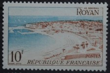 FRANCE 1954  Y & T   N° 978 Neuf  *  AVEC TRACE DE CHARNIERE