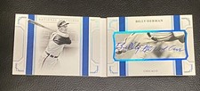 2019 Panini National Treasures Cut Signatures BILLY HERMAN Auto Booklet 1/1