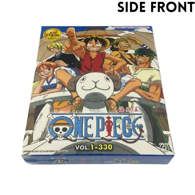 DVD Japanese Anime One Piece Box 1 Vol. 1-330 English Dub All