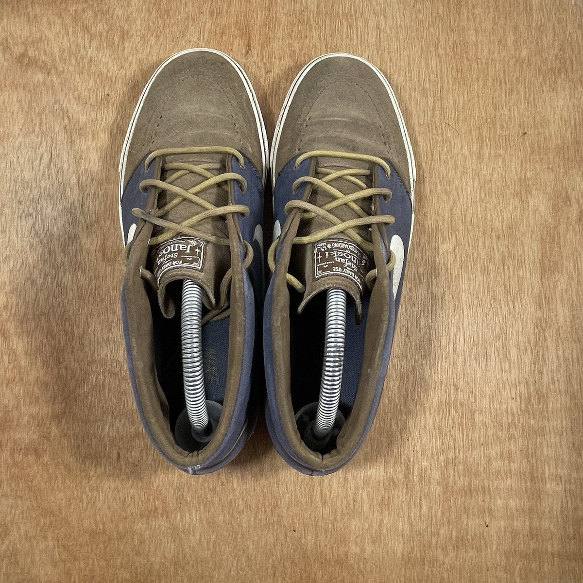 Nike Zoom Stefan Janoski Mid Men Size 7.5 Brown 443095-009  display picture 3