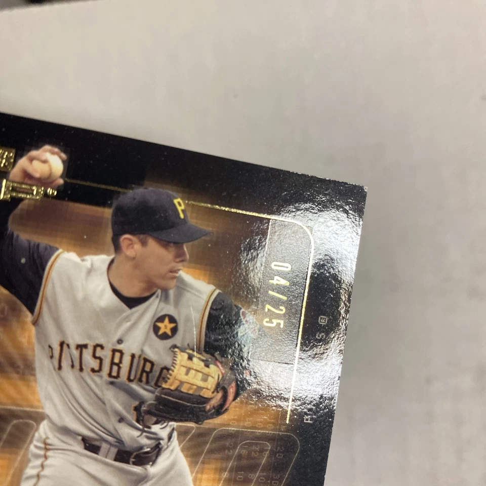 2002 Upper Deck MVP Gold Jack Wilson 4/25 Touched Corners AD - Image 3 of 3