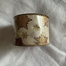Christmas Ribbon With Snowflakes 30