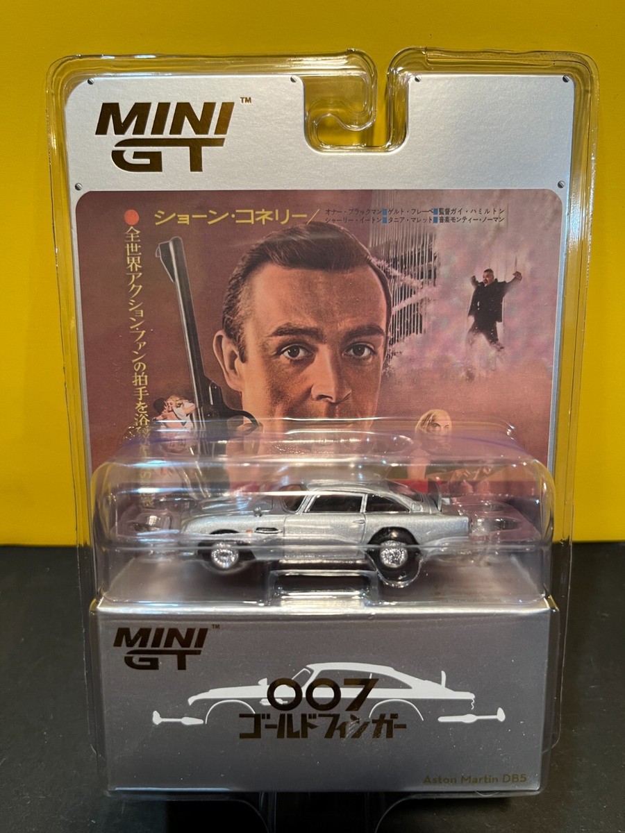1/64 MINI GT JAPAN ASTON MARTIN DB5 SILVER JAMES BOND GOLDFINGER