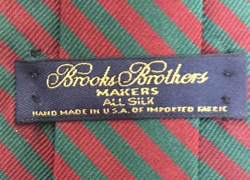 Corbata de seda para fabricante de Brooks Brothers - Imagen 3 de 3