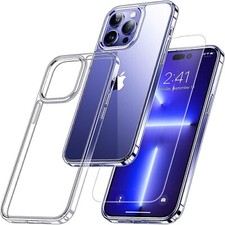 For iPhone 11/11 Pro Max Case Phone Cover Shockproof Kickstand + Tempered Glass
