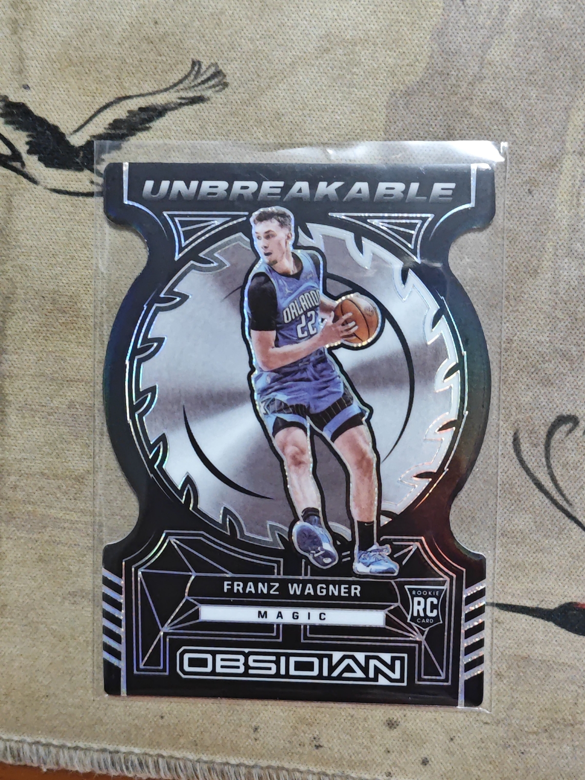 2021-22 Panini Obsidian Franz Wagner Unbreakable rookie base ssp