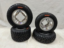 Dwt A5 Polished Rims Low Profile Sunf Street Tires Yfz450 Raptor 700 Banshee