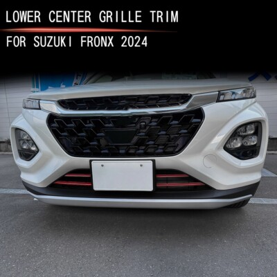 For 2024-2025 Suzuki Fronx Car Accessories Front Lower Grille Trim