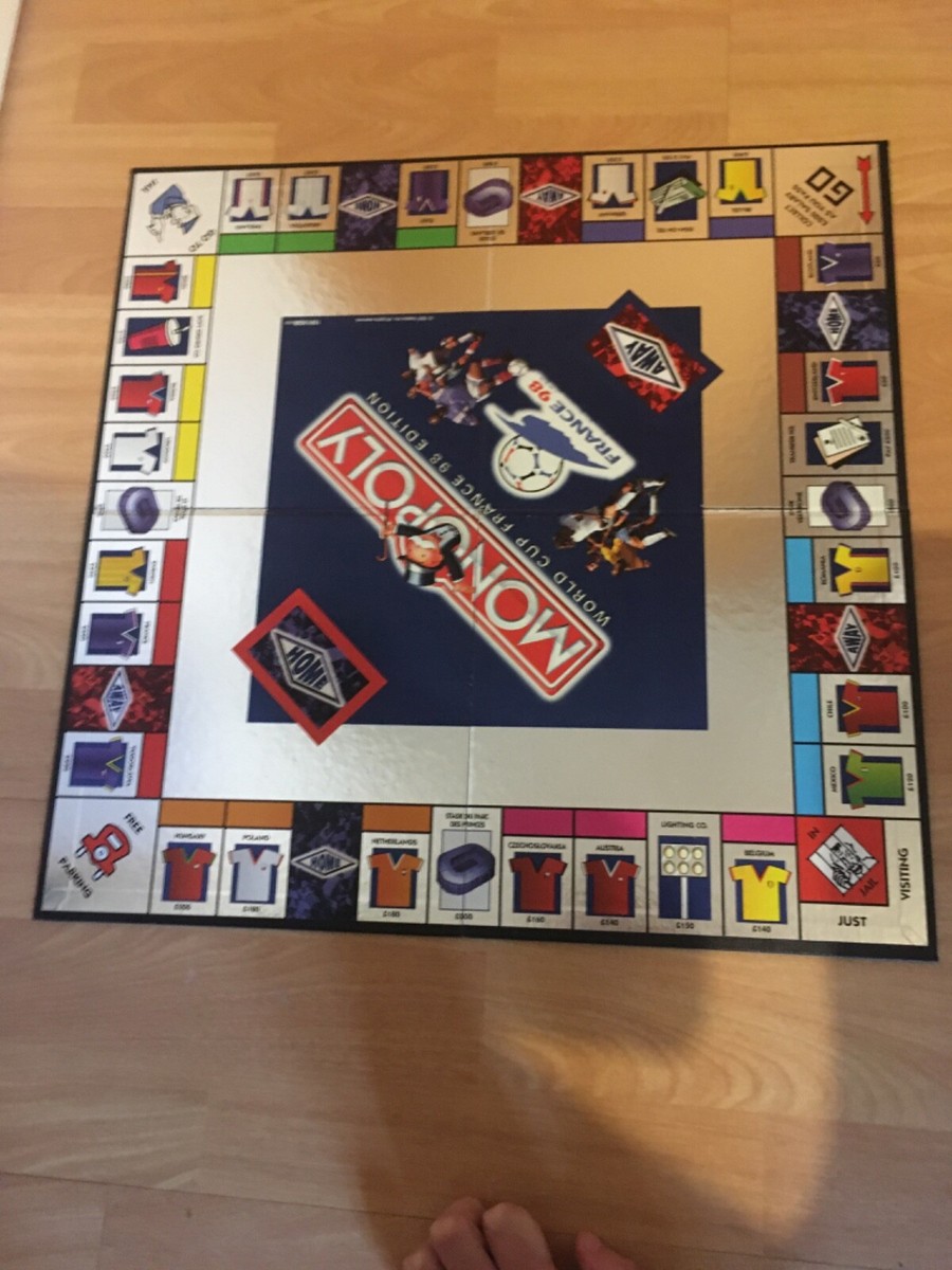 World Cup France 98 Monopoly | eBay UK