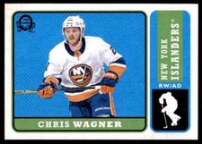 2018-19 O-PEE-CHEE RETRO CHRIS WAGNER NEW YORK ISLANDERS #437