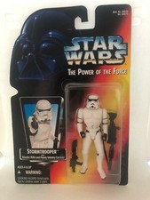STAR WARS Stormtrooper Red Card MOC Power of the force 1995 ships FAST