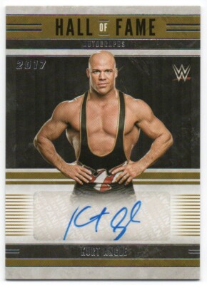 2023 Panini Chronicles WWE Hall of Fame Autographs #HF-KRT Kurt
