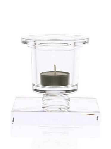 Bougeoirs photophores en cristal de Reed & Barton - Soho