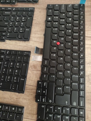 Lot of 5 - Lenovo Thinkpad Keyboard replacements - As is / Parts / Repair - Afbeelding 4 van 10