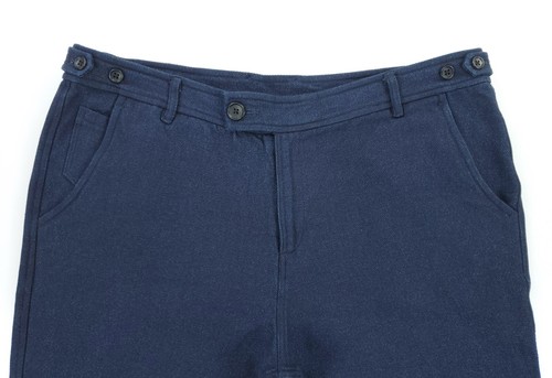 Pantalones Corridor para hombre 36 x 34 100 % algodón cintura ajustable hechos en EE. UU. azules nuevos sin etiquetas - Imagen 2 de 13