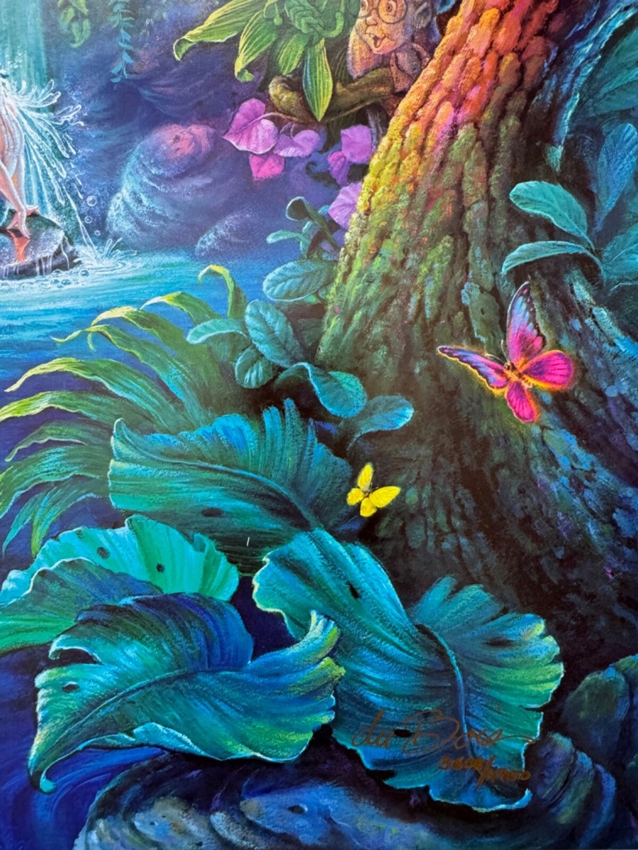ザ・マジック・オブ・ピーターパン　トム・デュボワ　ディズニー　絵画 ザ・マジック・オブ・ピーターパン トム・デュボワ ディズニー