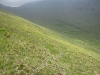 Foto 6x4 Glen Noe Allt nan Gillean mit Blick auf Lairig Noe, die Farbe c2009