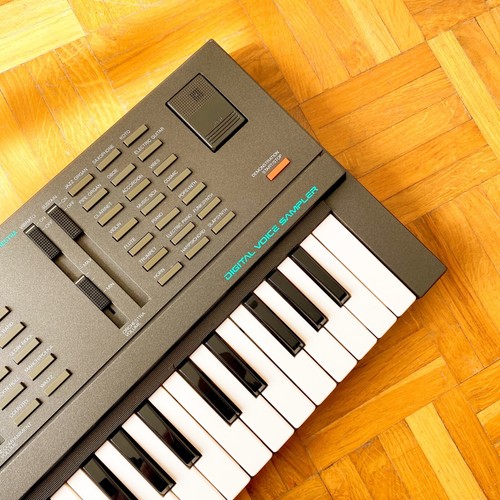 Yamaha VSS-100 (Japan, 1987) Voice Sampling Sampler Keyboard Synth mit p.Supply - Bild 7 von 16
