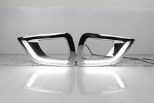 Pair LED DRL Daytime Running Driving Light  For Nissan Navara NP300 2015-2016