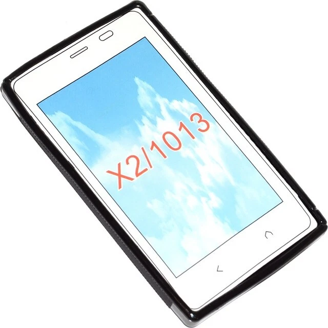 Ssyl Custodia Silicone S-line Cover Tpu Gel Back Case Nokia X2 Dual Sim Nera New - Immagine 3 di 3