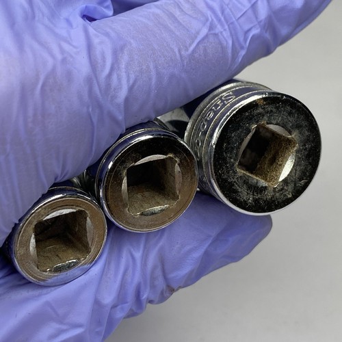 Snap On Tools FS121-FS241 USA 3/8" - 3/4" Socket Set 6PT Shallow 3/8" Drive READ - Picture 9 of 12