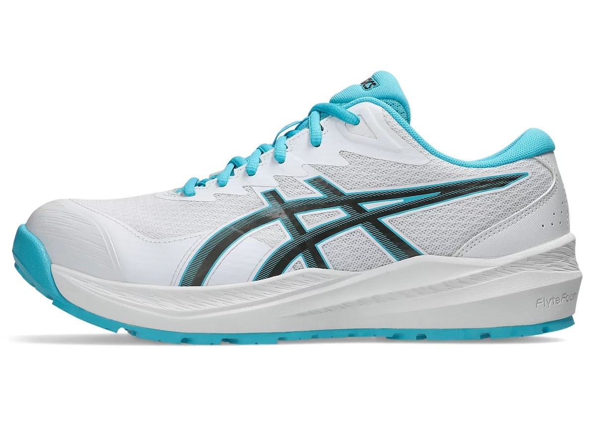 ASICS WINJOB CP220 HS 1273A112 101 White Gunmetal 3E Safety Shoes
