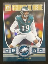 Josh Sweat 2025 Donruss Football Champ is Here Philadelphia Eagles #CIH-JST
