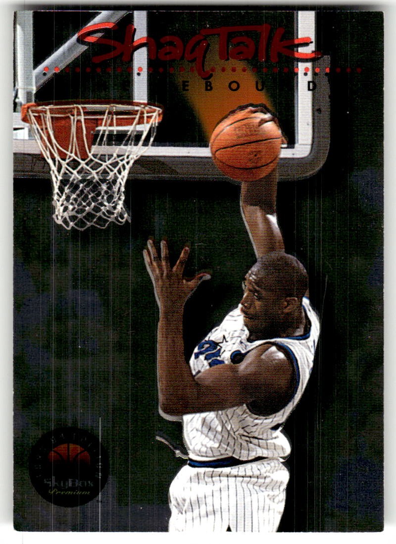 1993-94 SkyBox Premium Shaquille O'Neal Shaq Talk #1
