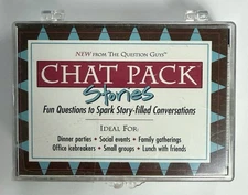 Chat Pack: Stories Cards Game Spark Story Filled Conversations!  NEW SEALED BOX!