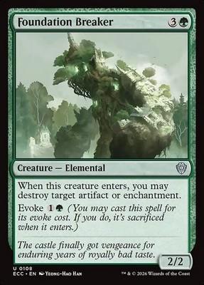 *MtG: 4x Foundation Breaker - Commander Lorwyn Eclipsed UC - magicman-europe*