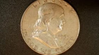 1961 D Franklin Half Dollar 90% SILVER  Free Shipping+ Tracking  001