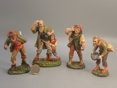 COMPO - GERMAN FAB - NURSERY - 4 SHEPHERDS 10 cms